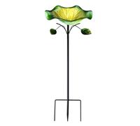 Stazione di Abbeveraggio per da Giardino,Abbeveratoio in Metallo per Farfalle | Vasca per il Bagno delle in Metallo - per Cortile Casa Terrazzo Balcone Giardino Esterno