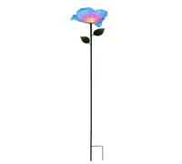 Stazione di abbeveraggio per farfalle e, mangiatoia da esterno con design floreale per l'idratazione, di atterraggio antiscivolo con vasca d'acqua poco profonda, ideale per giardino,