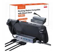 Stazione di aggancio Steam Deck ROG ALLY DEX HUB 6 in 1 USB-C HDMI 4K Ethernet Z