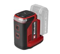 Stazione di alimentazione a batteria Einhell TC-ES 18/150/1 Li-Solo Power X-Change (18 V, inverter compatto, porta 230 V, porta USB-A e USB-C-PD, senza batteria)