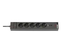Stazione di alimentazione per gaming con 5 prese e 2 porte USB tipo A. Ideale per giocatori che richiedono più connessioni in modo pratico ed efficiente. Perfetto per il tuo setup di gioco.