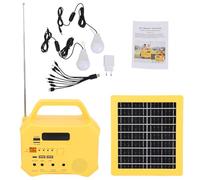 Stazione di alimentazione portatile, generatore ad energia solare da 88 Wh con presa CA di picco 110 V/150 W, torcia a LED, batteria ricaricabile per emergenze di viaggio in