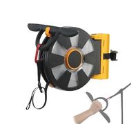 Stazione di Allenamento con volano a Parete, Attrezzatura for Allenamento da Palestra Multi-Esercizio con Design Roulette, smontabile for riporre, Impugnatura Antiscivolo, Macchina