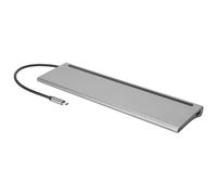 Stazione di ancoraggio USB Dual VGA 12 in 1 per notebook tipo, PD Fast Charge Hub per una connessione stabile