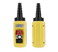 Stazione di controllo pensile a 2 pulsanti con controllo della velocità e arresto di emergenza XAC-A2713