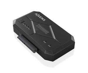 Stazione di Docking AISENS SDDO-120C SATA 2.5/3.5 M.2 NVMe USB 3.1 Gen1 Nero Clone 2TB