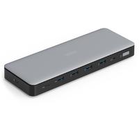 Stazione di docking USB-C a 13 porte, max. 4K/60Hz con HDR, HDMI, DP, max. 3 monitor (MST), USB-C 3.2 Gen 2, Ethernet Gigabit (max. 2.5G), Audio, DC 150W