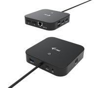 Stazione di Docking USB-C i-tec Dual Display Power Delivery 100W Nero