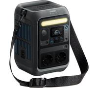 Stazione di energia Anker SOLIX C300X 288Wh 2 prese AC 1 DC 4 USB Batteria LiFePO4 App WiFi Bluetooth Ricarica solare