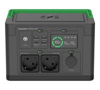 Stazione di energia APC PPS330-GR 332Wh 2 porte AC 3 USB-A 1 USB-C PD Batteria Li-ion Schermo LCD Caricatore solare compatibile