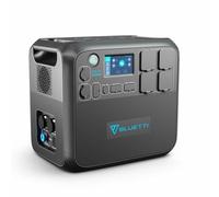 Stazione di energia Bluetti AC200MAX 2048Wh 4 AC 4 USB-A 1 USB-C LiFePO4 Schermo LCD Bluetooth Caricatore solare