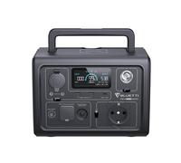Stazione di energia Bluetti EB3A 268,8Wh 1 AC 2 DC 3 USB LiFePO4 Schermo LCD Cargatore solare