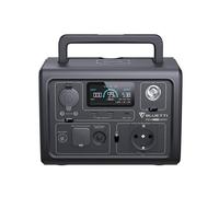 Stazione di energia Bluetti EB3A 268,8Wh 1 porta AC 2 USB-A 1 USB-C Batteria LiFePO4 Schermo LCD Caricatore solare Carica wireless