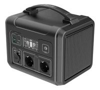 Ezviz ps600 power station portatile 600w batteria 607wh 14.6v 2xca 210v/245vac 3xusb-a 1xusb-c 60w pannello solare black