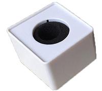 Stazione Di Flag Di Microfono 1 Pc Cubo Quadrato Di Intervista a Forma Di Microfono Portatile Wireless