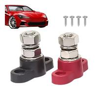 Stazione di giunzione della batteria per auto, pali Giunzione della batteria, 1 coppia di coppie Block Car Batter Battery Junction Post, Professionisti e appassionati di progetto Parti del