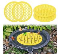 Stazione di Irrigazione per Api,4 Pezzi Isola Galleggiante per Api 20cm,Isole Galleggianti per Api,Isola Galleggiante Delle Api,Alimentatore D'Acqua per Api,per All'Aperto