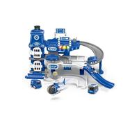 Stazione Di Polizia In Metallo A Batterie Con Luci E Suoni