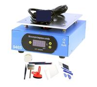 Stazione di preriscaldamento 946S Stazione di preriscaldamento 400W LCD digitale 140X200mm Piastra riscaldante for piattaforma for macchina separatore schermo LCD(Package2)