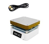 Stazione Di Preriscaldamento E Rilavorazione, Piastra Riscaldante Elettronica A Temperatura Costante E Regolabile For Lampada LED Di Riscaldamento SMD PCB E Dissaldatura Precisione Efficiente(Set 01)
