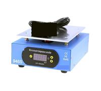 Stazione di preriscaldamento, Stazione di preriscaldamento 946S 400W LCD digitale 140X200mm Piattaforma piastra riscaldante for macchina separatore schermo(Package1)