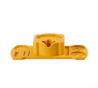 Stazione di pressatura in silicone per espresso con base antiscivolo, compatibile con maniglie della macchina da caffè espresso da 51 mm a 58 mm per una pressione sicura ed efficiente (giallo)