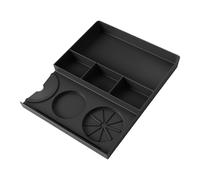 Stazione di pressatura per caffè espresso Knockbox per bar, salvaspazio,