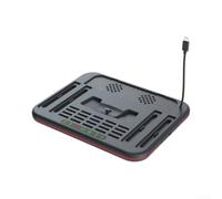 Stazione di ricarica 5 in 1 per Nintendo Switch 2: carica 4 controller e 1 controller Pro contemporaneamente con RGB e ventola di raffreddamento regolabile