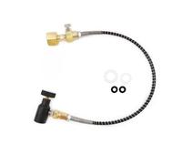 Stazione di ricarica CO2 for bombola di flusso di soda Quick Connect W21.8-14 / DIN477, serbatoio grande di anidride carbonica CGA320(W21.8 no gauge)