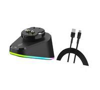 Stazione di ricarica di espansione USB per l'inclusione di base di posizionamento stabile di adsorbimento con luce di colore chiaro Dock