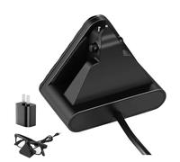 Stazione di ricarica e cavo per RayBan Meta Wayfarer, Skyler e Headliner Oakley Meta HSTN, stazione di ricarica USB-C per occhiali intelligenti con indicatore LED (nero)