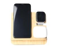 Stazione Di Ricarica Induttiva In Legno - Caricatore Wireless Fuori | Caricatore Wood Wireless | Caricatore Veloce | Reise Charter Best | Stazione Di Ricarica Rapida Da 15w Per Cuff