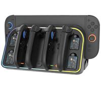Stazione di ricarica INF Supporto da parete per ricarica e archiviazione per Nintendo Switch 2
