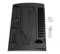 Stazione di ricarica per controller PS5, accessori PS5 con doppio caricabatterie ad alta velocità per controller PS5 e indicatori LED, ricarica