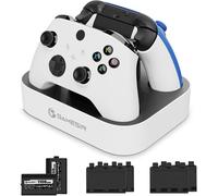 Stazione Di Ricarica per Controller Xbox, 2 Batterie Ricaricabili Da 1100 Mah