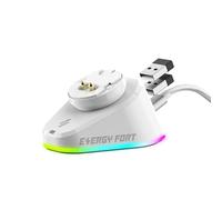 Stazione di ricarica per mouse RGB per Logitech & Razer, base in nano-gel | Per G PRO X Superlight 1/2, G502 X, G703, G903, Viper/Basilisk Ultimate, 2 USB 2.0