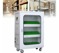 Stazione di ricarica per telefono portatile Armadietto di ricarica USB 30 slot Mobile Device Charging Cabinet per telefoni Soluzione di ricarica sicura per uffici e spazi pubblici