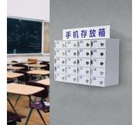 Stazione di ricarica portatile del telefono con 20/30/40 slot Classroom Phone nizer 2024 Supporto per dispositivi mobili per la scuola e la prigione