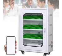 Stazione di ricarica portatile per telefono con 50 slot per armadietti per 12-60 dispositivi, ricaricabile, ideale per uffici e scuole