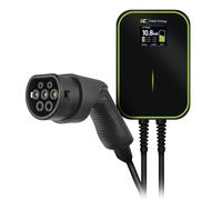 Stazione di ricarica PowerBox EV Green Wallbox EV 22KW con cavo di tipo 2 (6M)