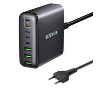 Stazione di ricarica rapida da tavolo Blitzwolf® BW-S26 250W a 8 porte USB PD