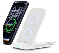 Stazione di ricarica rapida wireless da 15 W Supporto per telefono pieghevole caricabatterie wireless per iPhone 17 Pro Max/17e/17/16/15/14/13/12/Samsung Galaxy S26 Ultra/S26+/S25 Ultra/S24/S23/S22