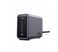 Stazione di ricarica UGREEN Nexode 300W 5 porte: 4 USB-C + 1 USB-A PD 3.1 Nero/Grigio - Nouvo