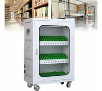 Stazione di ricarica USB a 30 slot - Armadietto di ricarica portatile per telefono, tablet e accessori, soluzione di ricarica efficiente per casa e ufficio