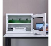 Stazione di ricarica USB con 30 porte per telefoni cellulari, ideale per scuole, chiese, aeroporti, organizza e carica più dispositivi in modo efficiente.