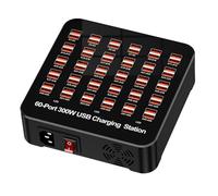 Stazione di Ricarica USB | Hub Di Ricarica A Porte Multiple - Presa Intelligente Portatile Per Smartphone Tablet Desktop Auto Scuola