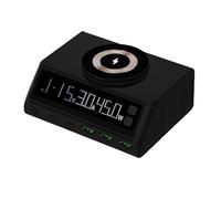 Stazione di ricarica wireless 110W, 3 porte USB-C e 3 porte USB-A, display a LED