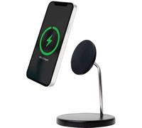 Stazione di ricarica wireless 15 W Qi Stand 2 Zone Smartphone + Truewireless Nero Bigben