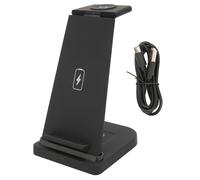 Stazione di ricarica wireless con design portatile e pieghevole per iPhone 16 15 14 13 Pro Max Apple Watch SE7 6 Airpods2 Pro Ricarica rapida ad alta