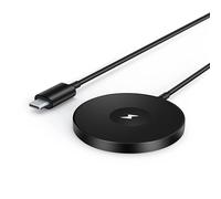 Stazione di ricarica wireless magnetica 3 in 1, caricabatterie rapido da 15 W, compatibile con iPhone 17/16/15/14/13/12, Apple Watch 9-2/SE, AirPods Pro 3/2/1, per comodino, scrivania, viaggi, casa